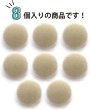 画像5: ベロアボタン 【ベージュ】 くるみボタン ボタン 飾りボタン つつみボタン 8個入り 【20mm】 きらきらぷんぷん丸 B-636 (5)