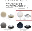 画像4: ベロアボタン 【ホワイト】 白 くるみボタン ボタン 飾りボタン つつみボタン 15個入り 【10mm】 きらきらぷんぷん丸 B-639 (4)