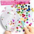 画像6: 風船 紙吹雪入り【星型 レインボー】10個入り バルーン カラフル スター バースデー 飾り付け 誕生日 紙吹雪 パーティー イベント クリスマス サプライズ きらきらぷんぷん丸 BLN-002 (6)