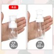 画像4: スプレーボトル 化粧水 30ml 詰め替えボトル トラベルボトル ミニ コンパクト 3本セット 透明 霧吹き ミスト 液体 香水 アルコール 保存用 小分け 旅行 出張 きらきらぷんぷん丸 BTL-001 (4)