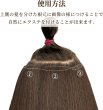 画像4: ワンタッチ エクステ【イエローブラウン 50cm】茶髪 ウイッグ ストレート ロング クリップ式 【3個入り】きらきらぷんぷん丸 HEK-008 (4)