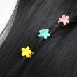 画像5: ヘアクリップ ミニ 花【ピンク】小さめ かわいい 前髪 髪留め ヘアピン クリップ【10個入り】きらきらぷんぷん丸 HPNN-003 (5)