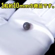 画像4: 天然石 グレーアゲート（灰めのう） ブレスレット用 ビーズ 一連 10mm 約38粒入り きらきらぷんぷん丸 NS-007 (4)