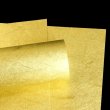 画像6: 【国産】金の雲龍紙 A4サイズ(210x297mm) 金箔に雲竜柄の入った最高級和紙1シート [10s] 入きらきらぷんぷん丸 (6)